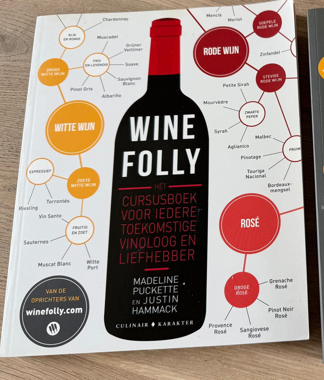 1 Wine Folly boek, Ophalen of Verzenden, Zo goed als nieuw