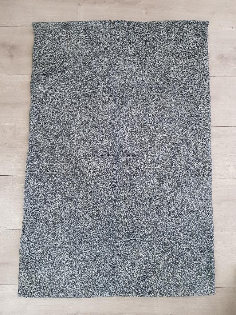 Droogloopmat in gemêleerd donker- en lichtgrijs 99,5 x 66 cm, Ophalen of Verzenden, Gebruikt, Rubber, Droogloopmat