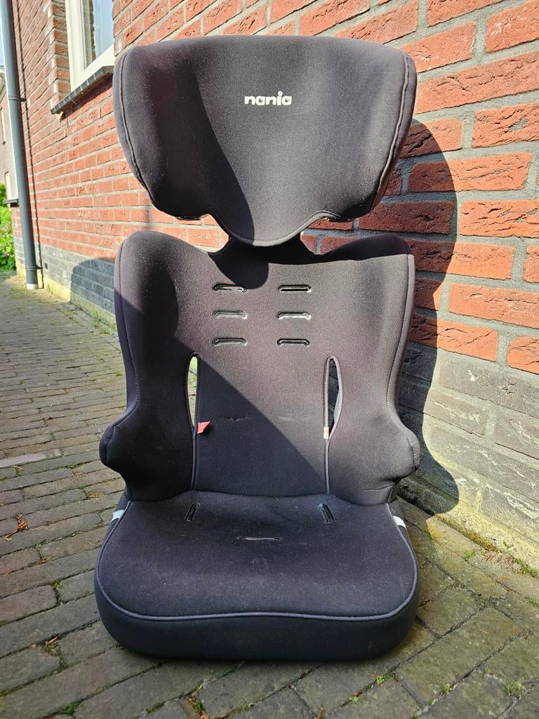 Nania autostoel - Zwart, comfortabel en veilig, Zijbescherming, 9 t/m 36 kg, Ophalen, Overige merken