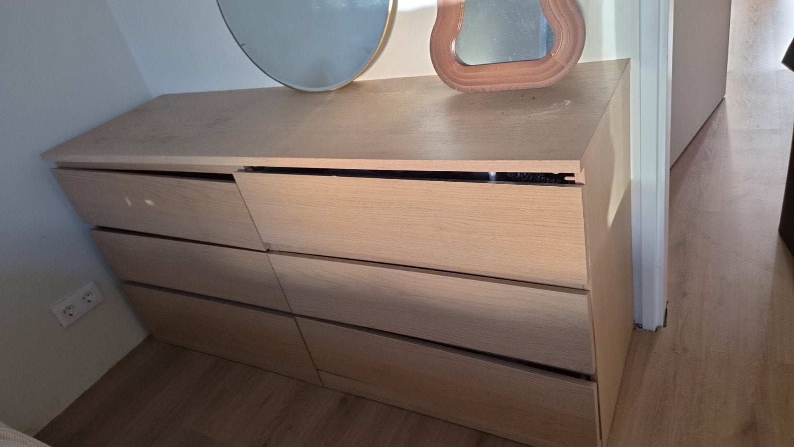 malm 6 ladekast, Ophalen