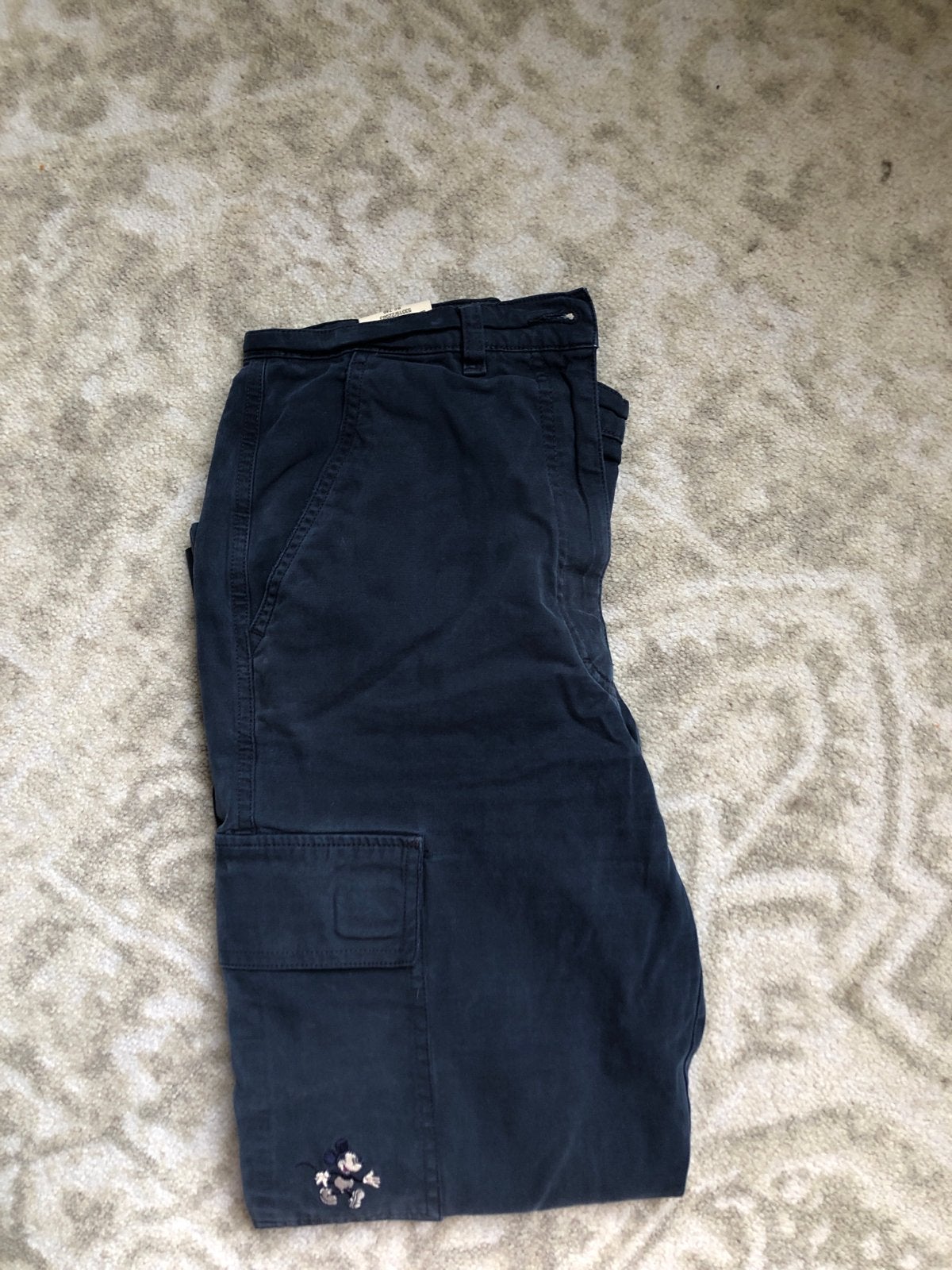 Donaldson Outdoor Cargobroek met Mickey Mouse - Maat 36, Blauw, Ophalen of Verzenden, Maat 36 (S), Lang
