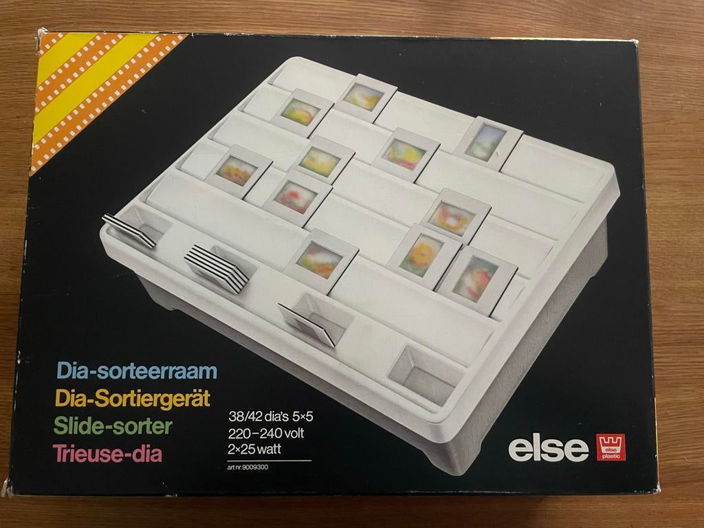 Else Dia-sorteerraam 38/42 dia's 5x5, Ophalen of Verzenden, Gebruikt