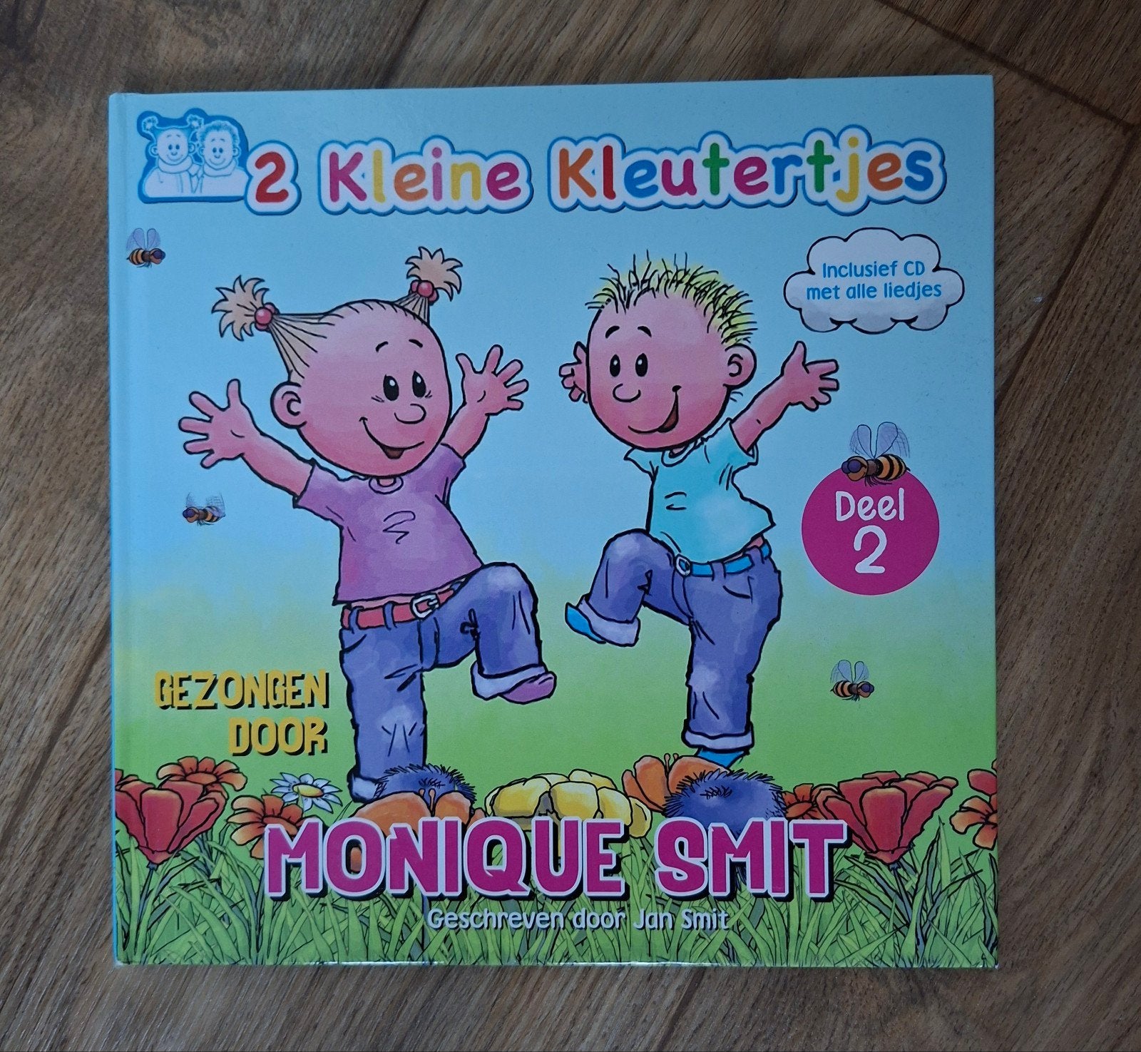 2 Kleine Kleutertjes Deel 2 - Monique Smit (incl. CD), Gelezen, Jongen of Meisje, Ophalen of Verzenden, Jan Smit