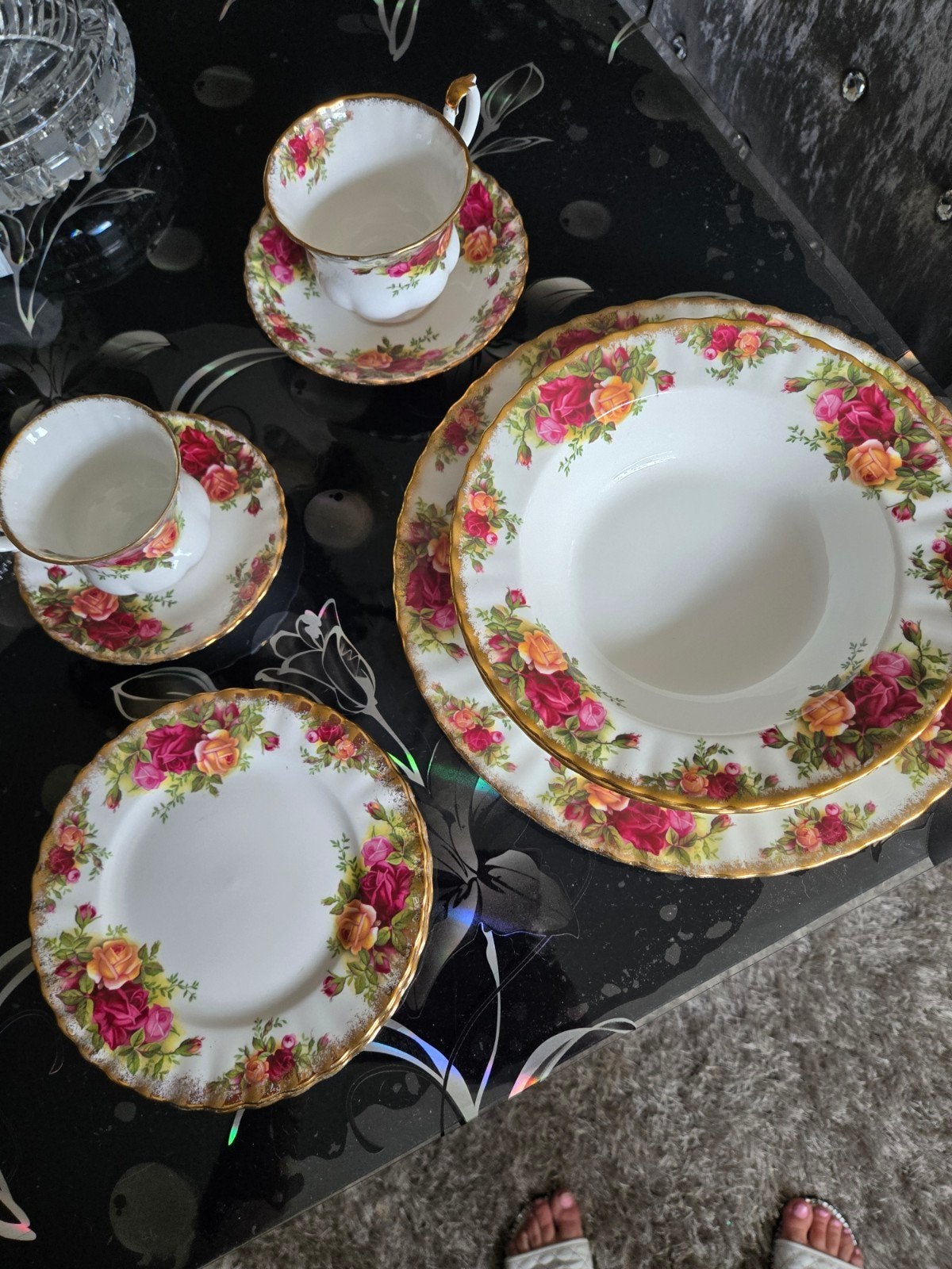 Royal Albert servies 6 delig, Ophalen of Verzenden