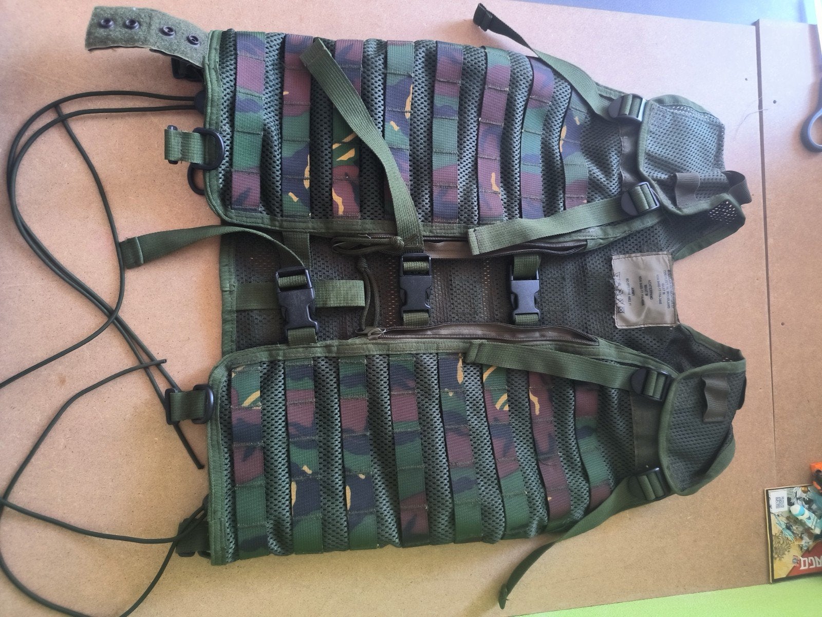Modulair Gevechtsvest NL Woodland Maat M, Verzamelen, Ophalen of Verzenden, Landmacht, Nederland, Kleding of Schoenen