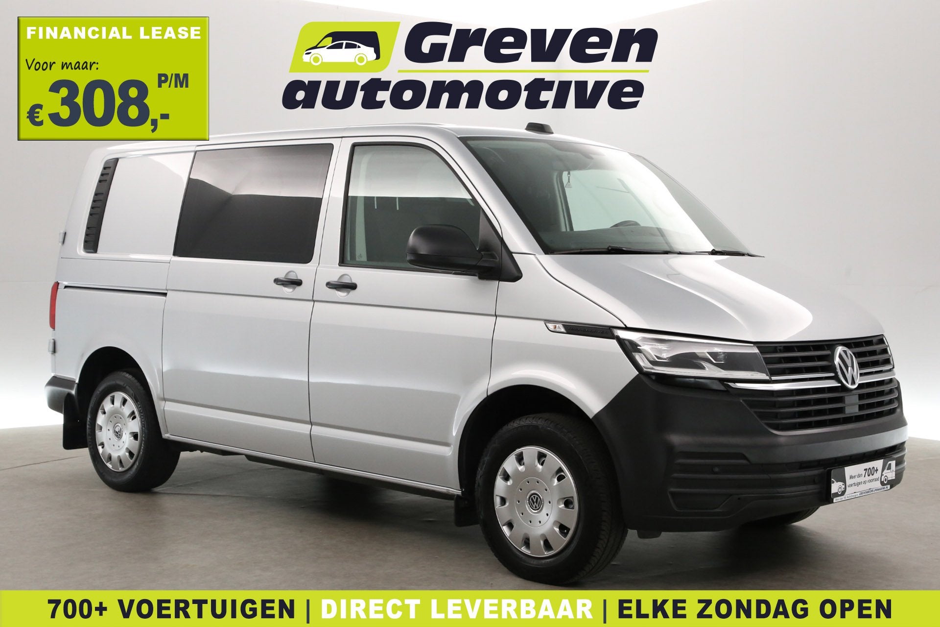 Volkswagen Transporter 2.0 TDI 150PK L1H1 | Automaat | Airco, Auto's, Stof, Euro 6, 4 cilinders, Volkswagen
