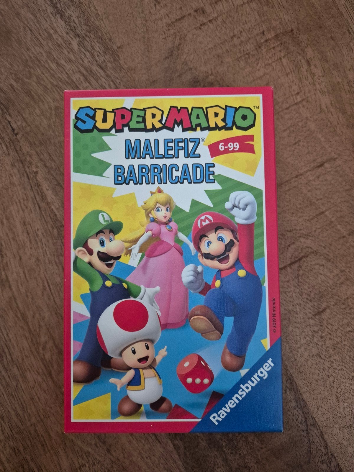 Super Mario Malefiz Barricade Reisspel Ravensburger, Gebruikt, Ophalen of Verzenden, Reisspel, Drie of vier spelers