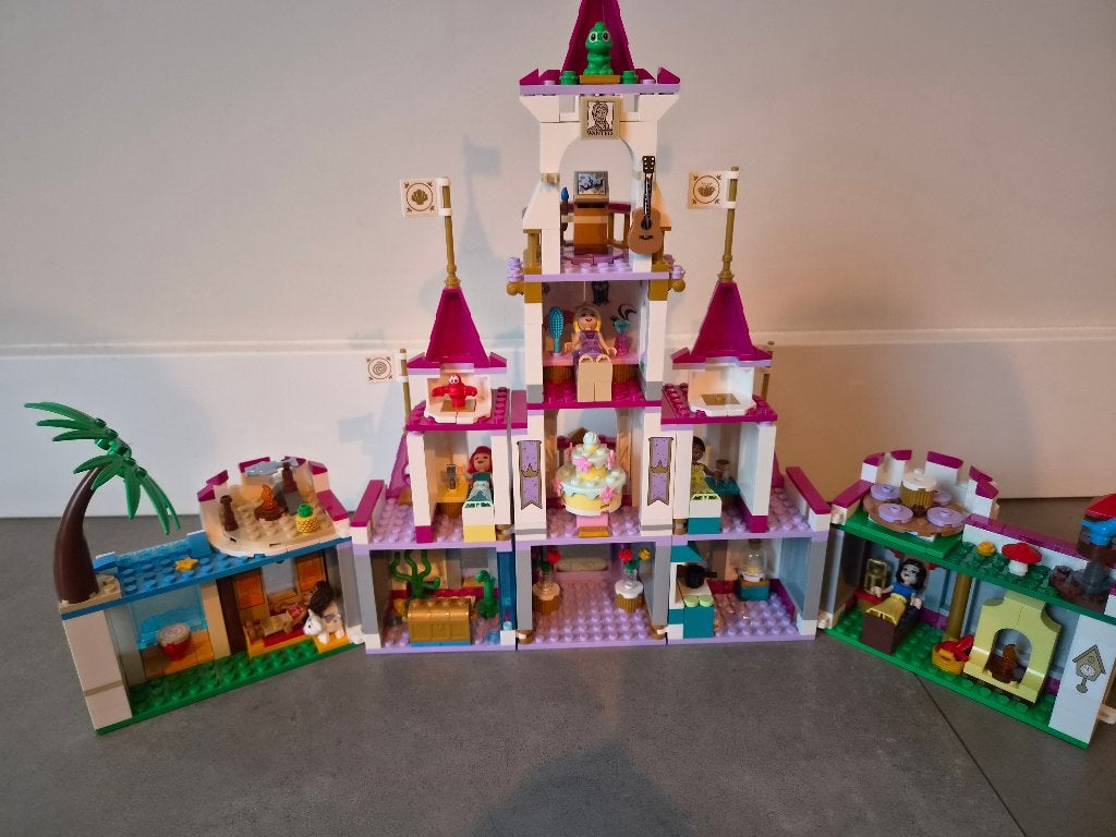 Lego 43205 | Disney het ultieme avonturenkasteel - compleet, Kinderen en Baby's, Lego, Ophalen of Verzenden, Zo goed als nieuw