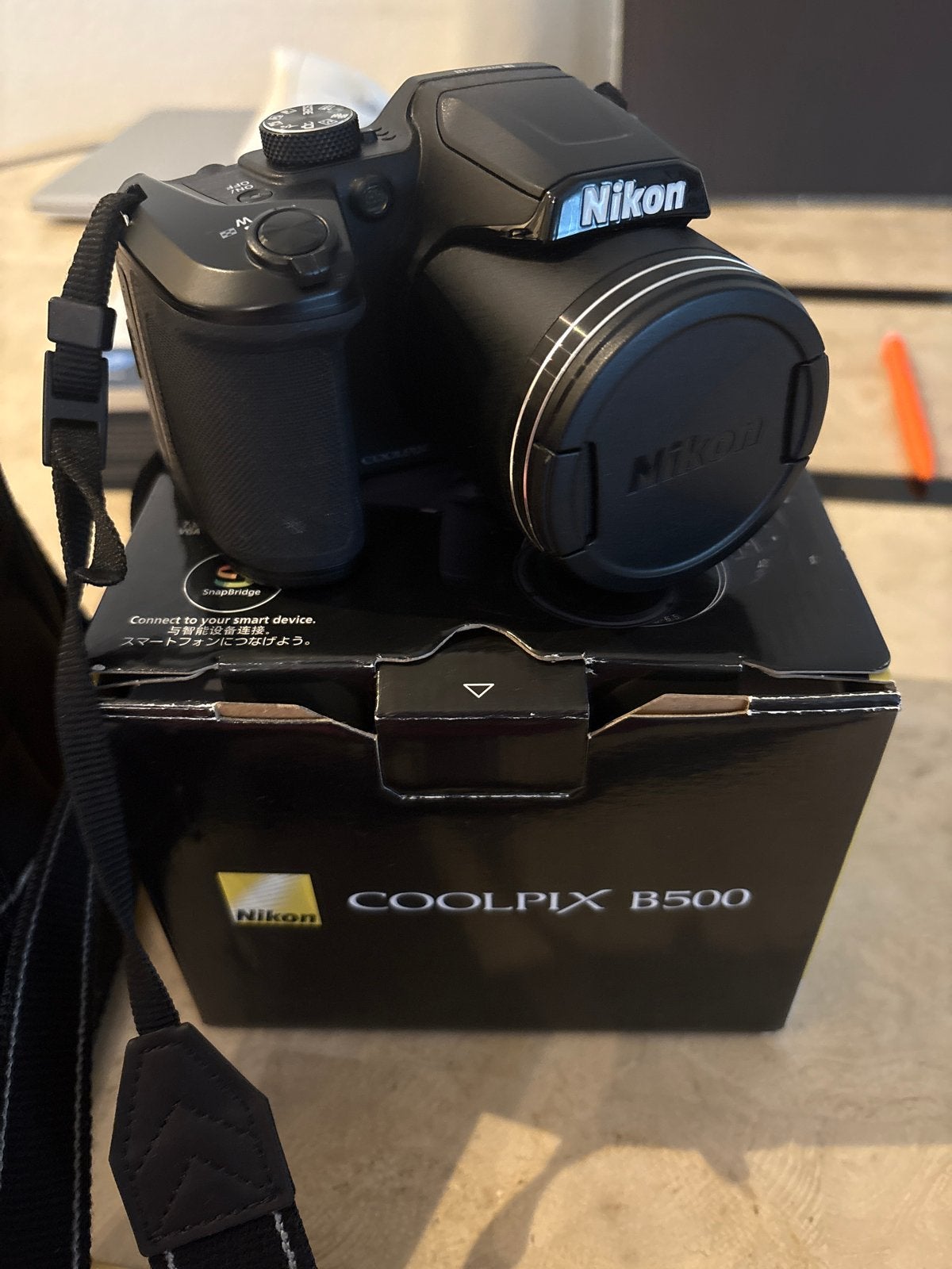 Nikon Coolpix B500 - Bridgecamera met 40x optische zoom, Beeldstabilisatie, 16 megapixels, Ophalen of Verzenden, Zo goed als nieuw