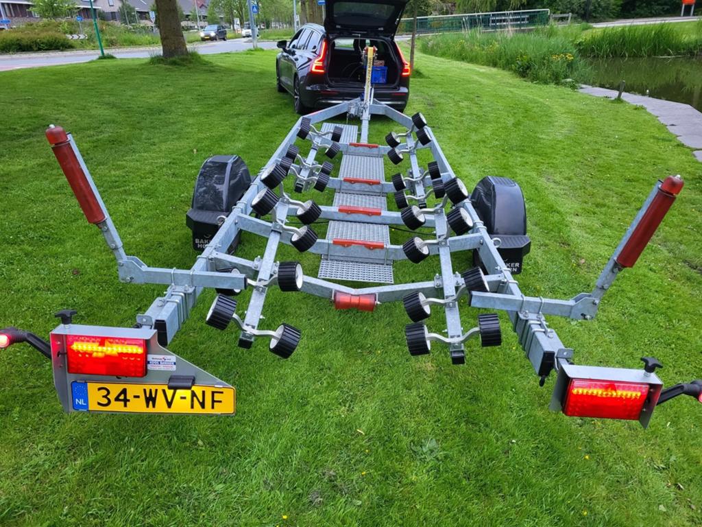 Pega Multiliner type M1500/675 in absolute nieuwstaat, Watersport en Boten, Boottrailers, Minder dan 1500 kg, 6 tot 9 meter, Overige typen
