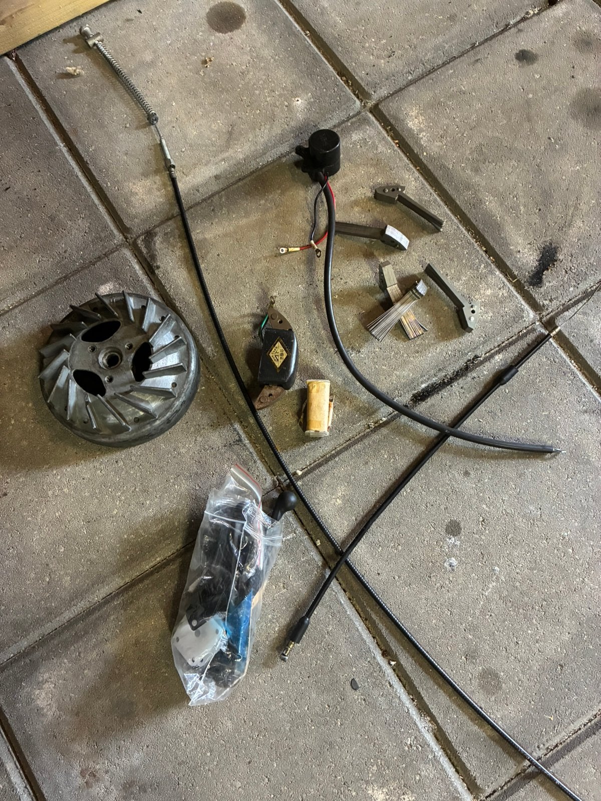 Vliegwiel solex en meer, Ophalen, Gebruikt