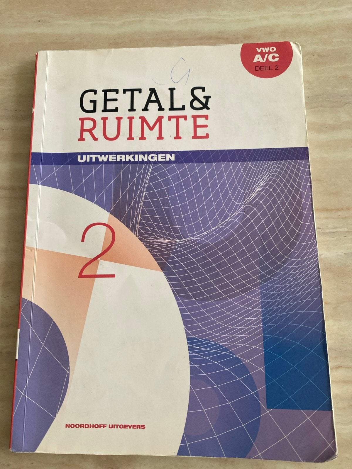 2 Getal & Ruimte VWO A/C Deel 2 Uitwerkingen, Ophalen of Verzenden, Beta, Gelezen, WO