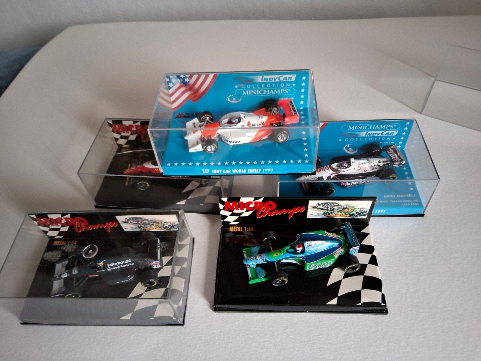 Minichamps Indy Car Collection - 5 stuks, Ophalen of Verzenden, Zo goed als nieuw, Overige typen