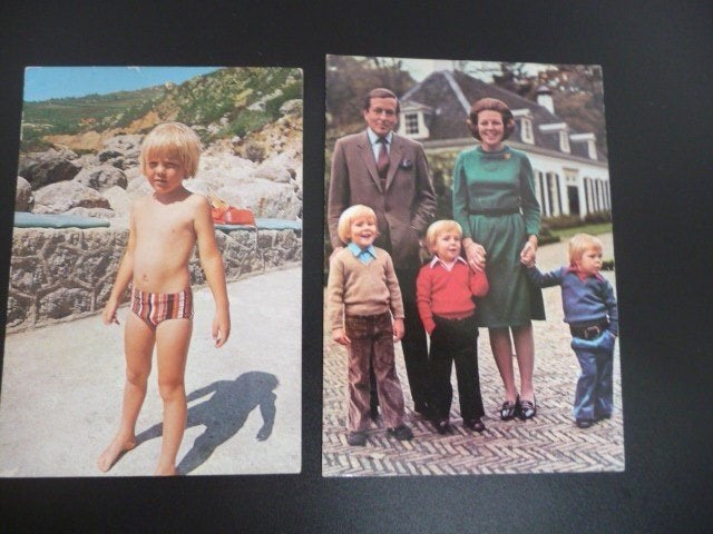 Ansichtkaarten Koninklijk huis 2 stuks, Verzamelen, Koninklijk Huis en Royalty, Ophalen of Verzenden, Gebruikt, Nederland, Kaart, Foto of Prent