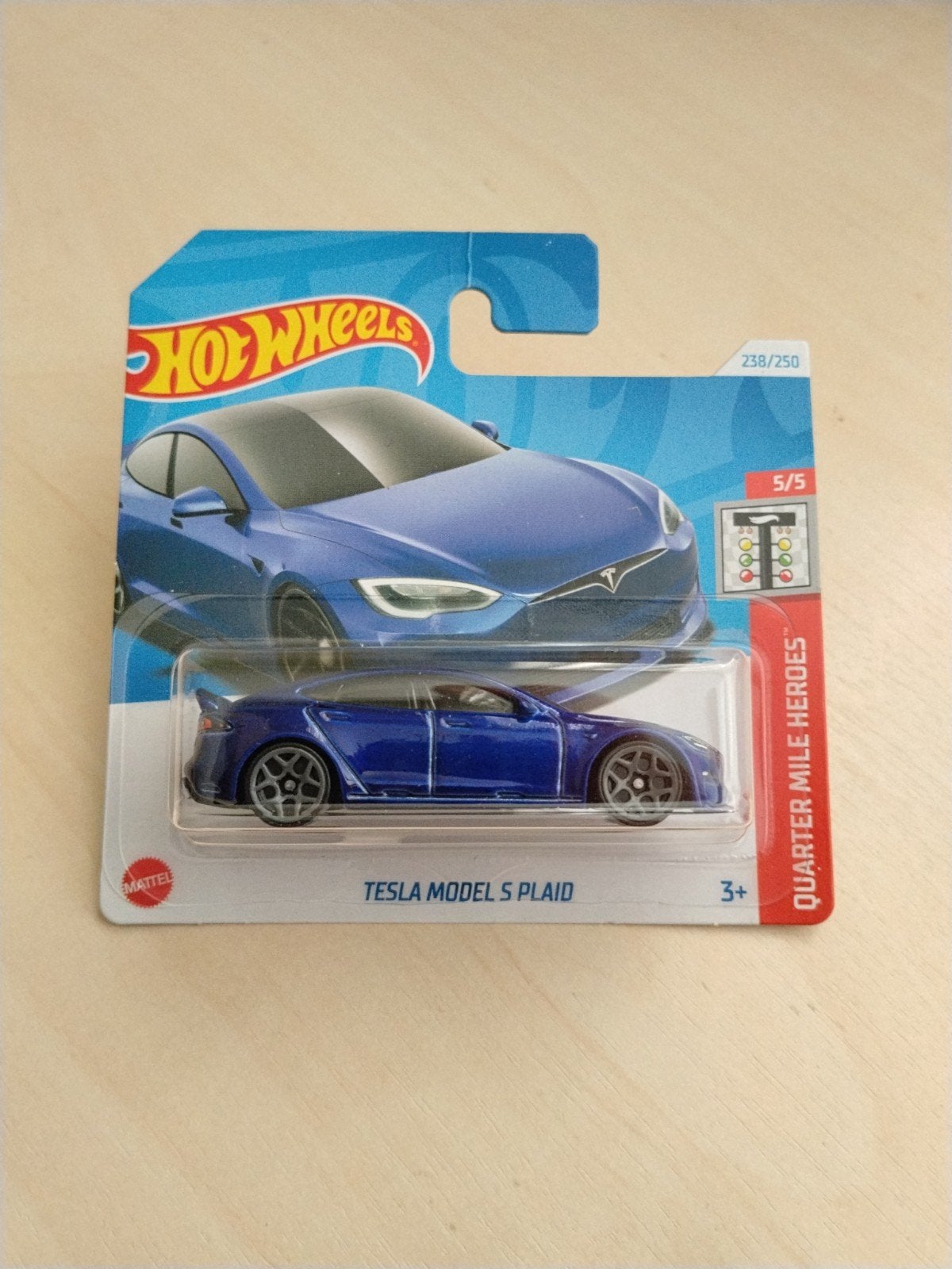 Hotwheels Tesla model S plaid hot wheels, Ophalen of Verzenden, Nieuw, Auto