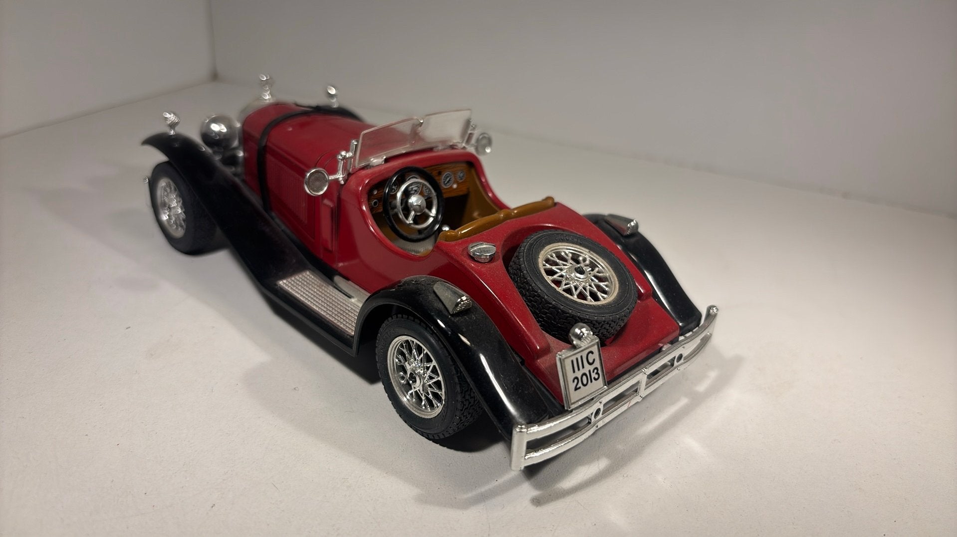 Mercedes ssk bburago 1.24, Hobby en Vrije tijd, Modelauto's | 1:24, Ophalen of Verzenden, Bburago, A, A