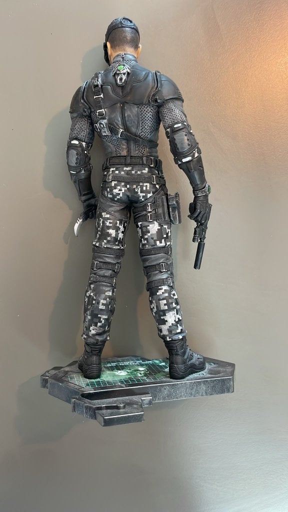 Sam Fisher Splinter Cell Blacklist Statue Beeld, Ophalen, Zo goed als nieuw, Mens