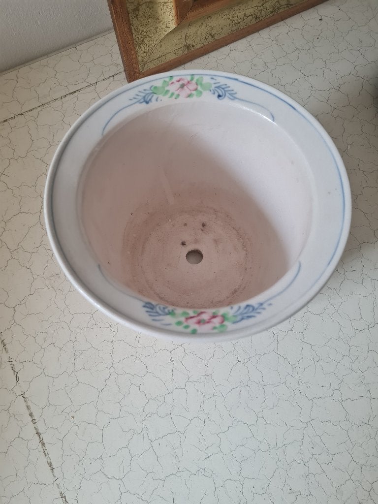 Zeer oude maar nog bruikbare bloempot foto 1 t/m 5, Heikant 21 Kaatsheuvel, Binnen, Ophalen of Verzenden, Zo goed als nieuw