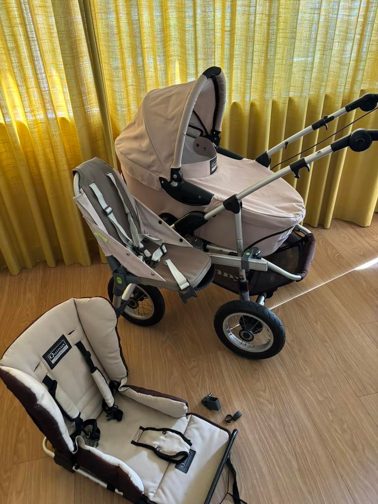 Quinny XL freestyle, met extra zitje, Ophalen, Gebruikt, Quinny, Combiwagen