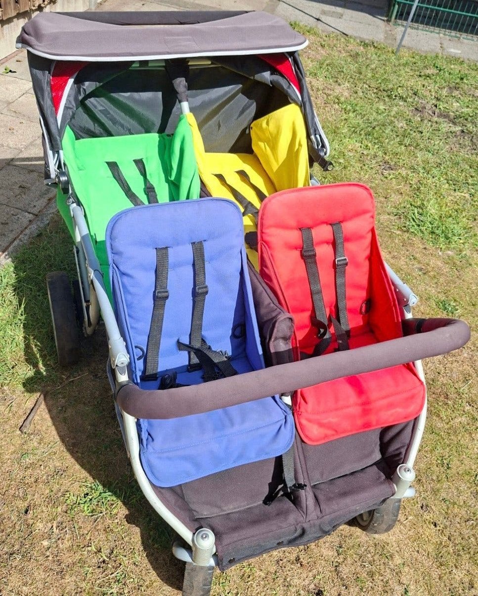 Familidoo 4 vierling, Ophalen, Gebruikt, Kinderwagen of Buggy
