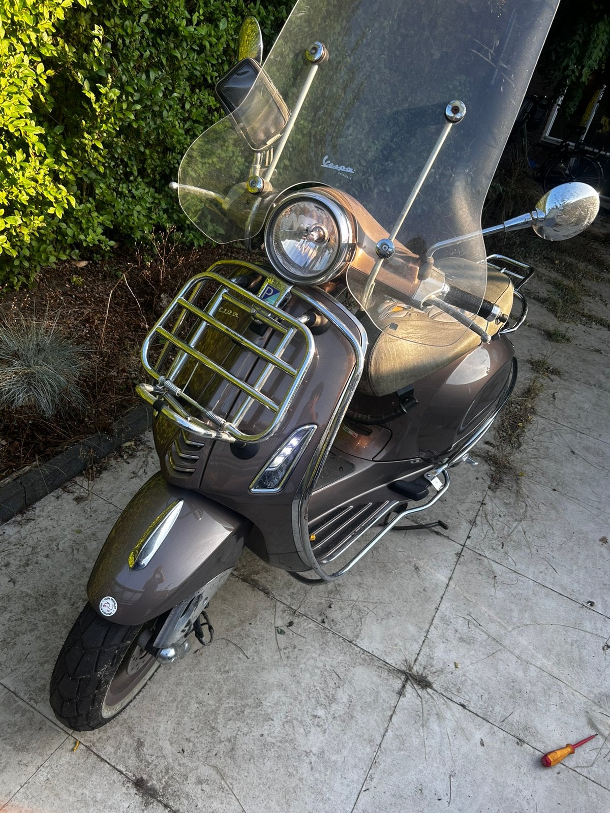 Vespa primavera 2016, Fietsen en Brommers, Scooters | Vespa, Ophalen, Overige modellen, Zo goed als nieuw, Benzine