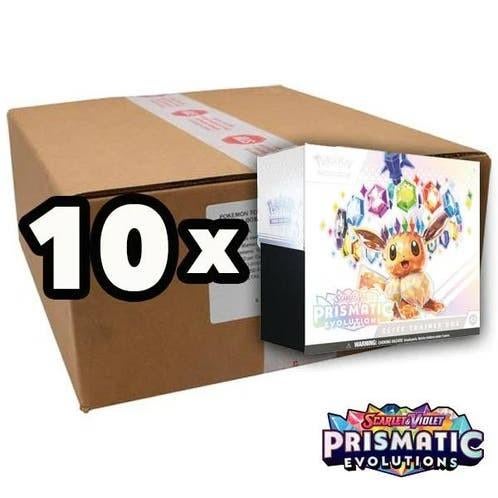 Pokémon prismatic evolutions Etb cases, Ophalen