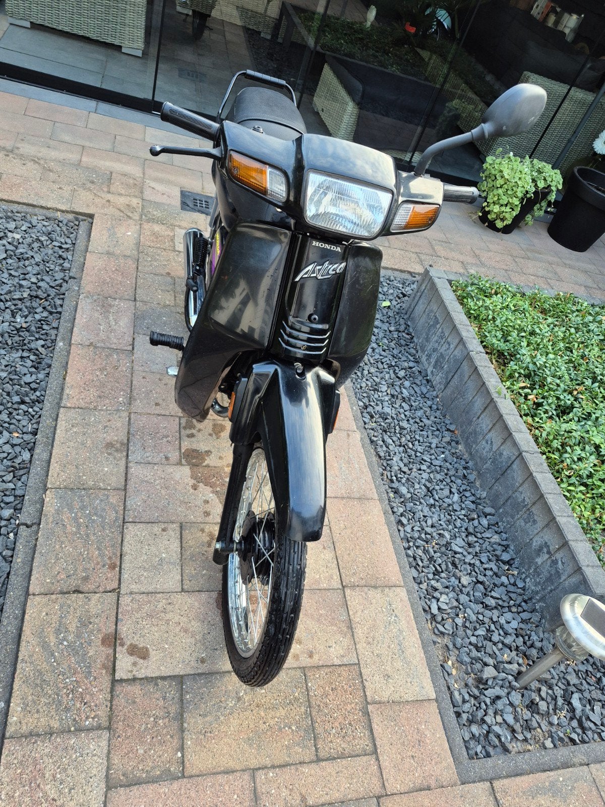 Zeldzame Honda Astrea 4 takt brommer 85km/h, Fietsen en Brommers, Brommers | Oldtimers, Ophalen, 5 versnellingen, 109 cc, Overige merken