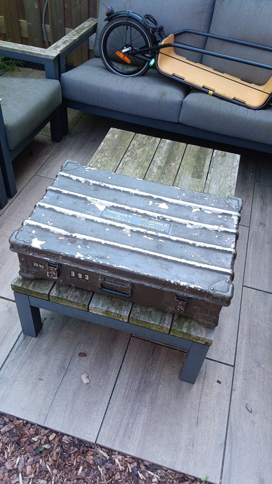 EDAK legerkist – origineel Zwitsers leger 76x56x21 cm 25kg, Ophalen