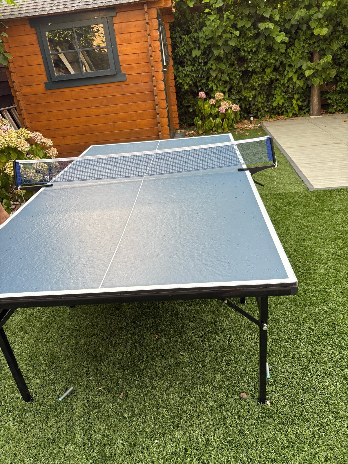 Buffalo Tafeltennistafel - indoor - Inklapbaar 206x115x75cm, Ophalen, Gebruikt, Tafel Outdoor, Inklapbaar
