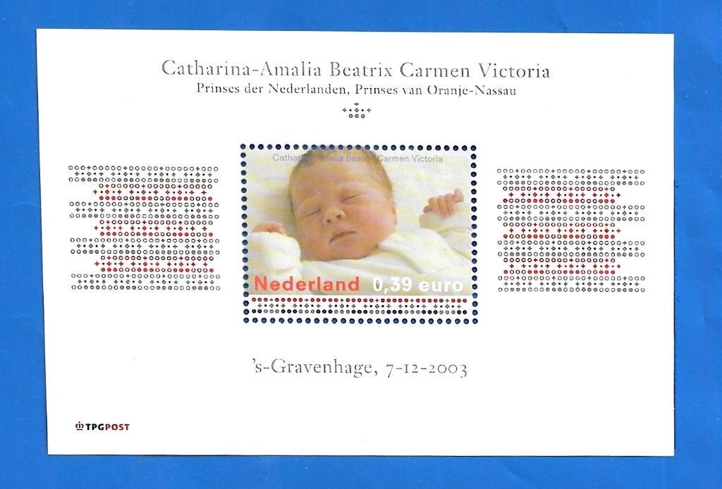 NVPH 2243 Koninklijk Huis II Geboorte Amalia - 2003, Verzenden, Na 1940, Postfris