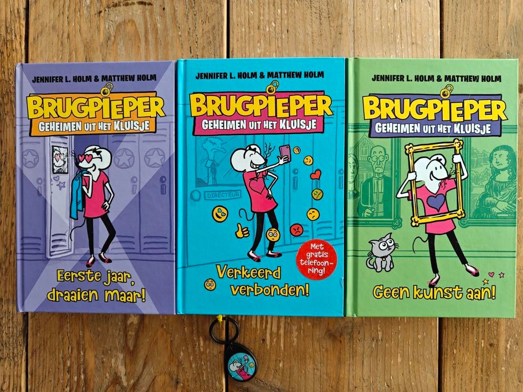 Serie:  Brugpieper., Ophalen of Verzenden, Zo goed als nieuw, Fictie algemeen