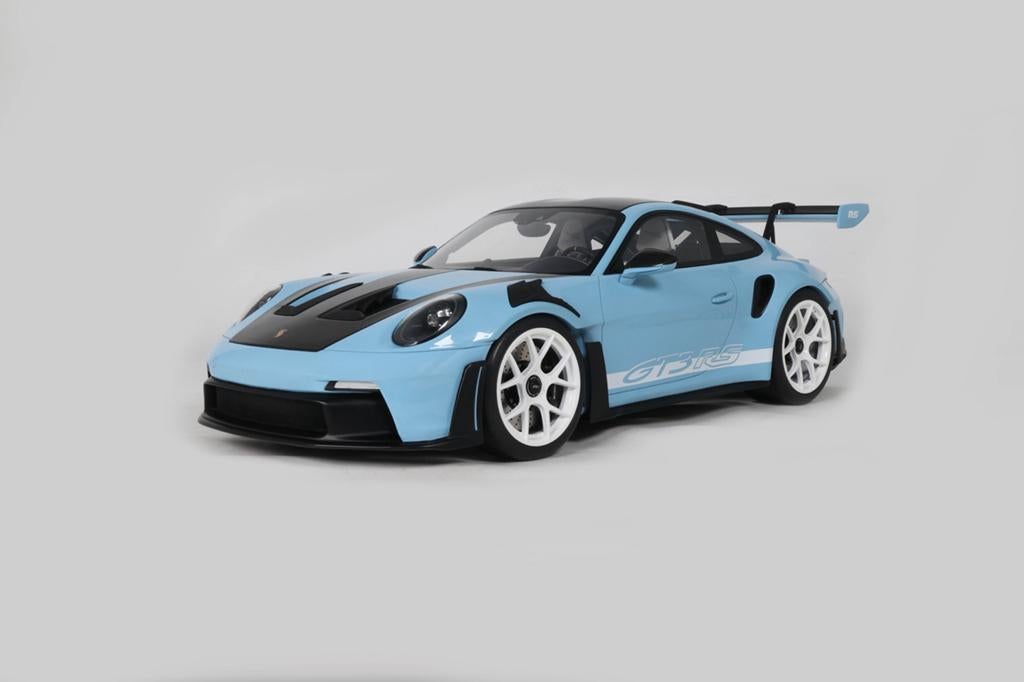 Gezocht: gt spirit porsche 992 gt3 rs 1/12, Ophalen of Verzenden, Zo goed als nieuw