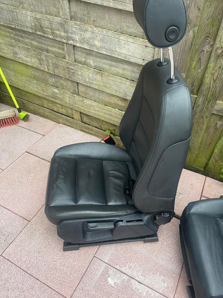 Audi A4 b6 2004 leren voorstoelen, Auto-onderdelen, Interieur en Bekleding, Ophalen of Verzenden, Audi