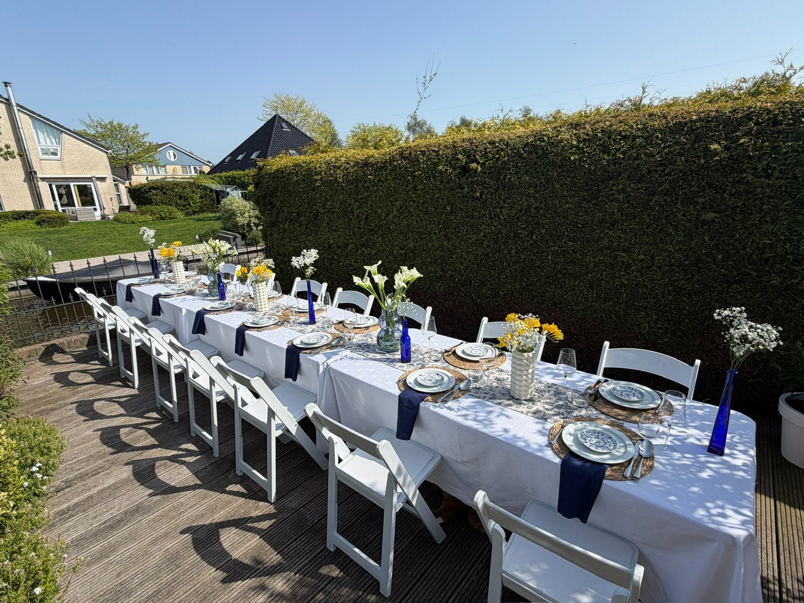 21 diner set la dolce vite, Ophalen of Verzenden, Zo goed als nieuw, Versiering, Verjaardag