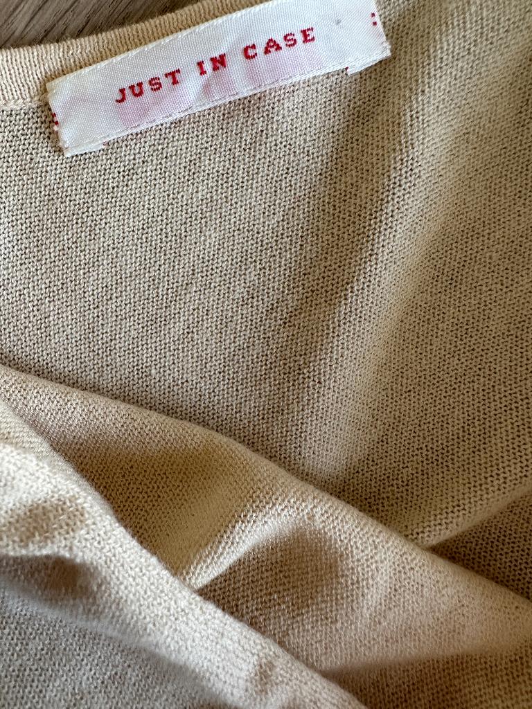 Just in Case trui XL, Kleding | Dames, Beige, Maat 46/48 (XL) of groter, Ophalen of Verzenden, Zo goed als nieuw