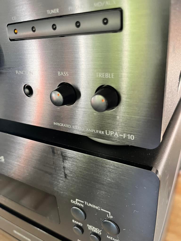 Denon versterker radio cassette cd speler UPA-F10, Ophalen, Zo goed als nieuw, Denon