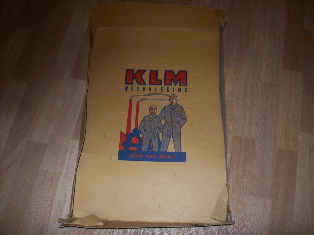 KLM werkkleding Haaksbergen - platte doos + lucifersdoosje, Ophalen, Overige typen
