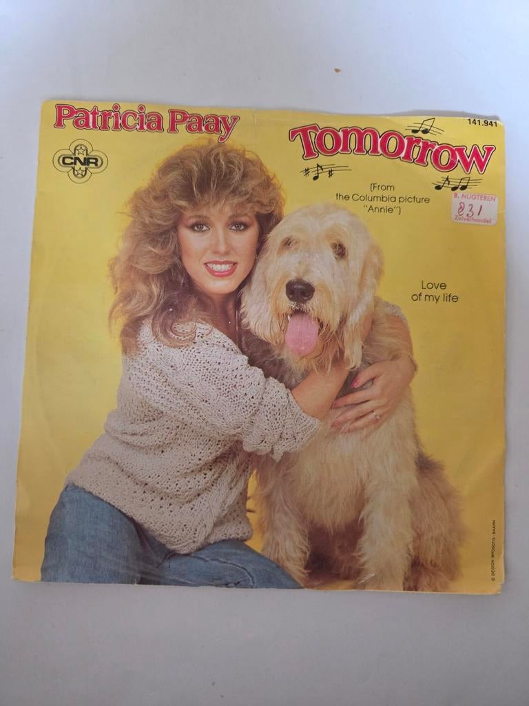Patricia Paay - Tomorrow, Gebruikt, 7 inch, Single, Ophalen of Verzenden