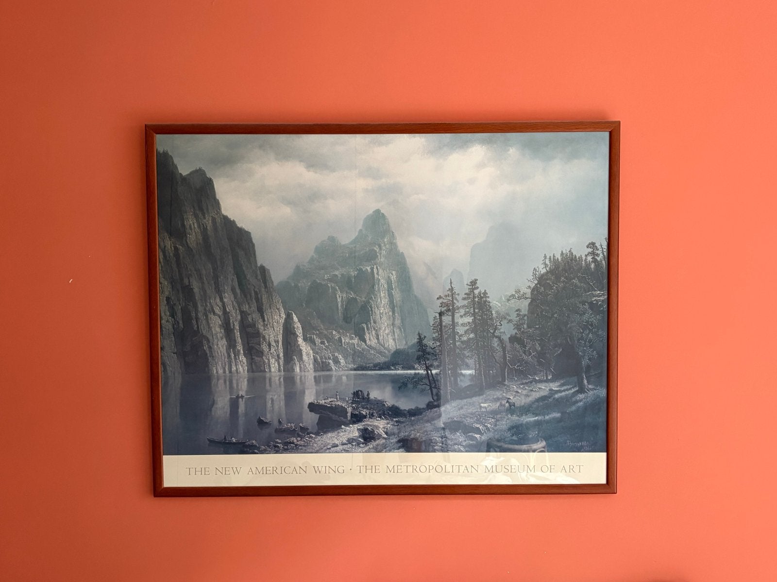 Ingelijste landschapsposter - The Metropolitan Museum of Art, Realistisch, Ophalen of Verzenden, Landschap, Print