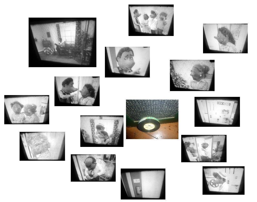 16mm film Dik Voor Mekaar Show 1977 TV studio sketch, Ophalen of Verzenden, 16mm film