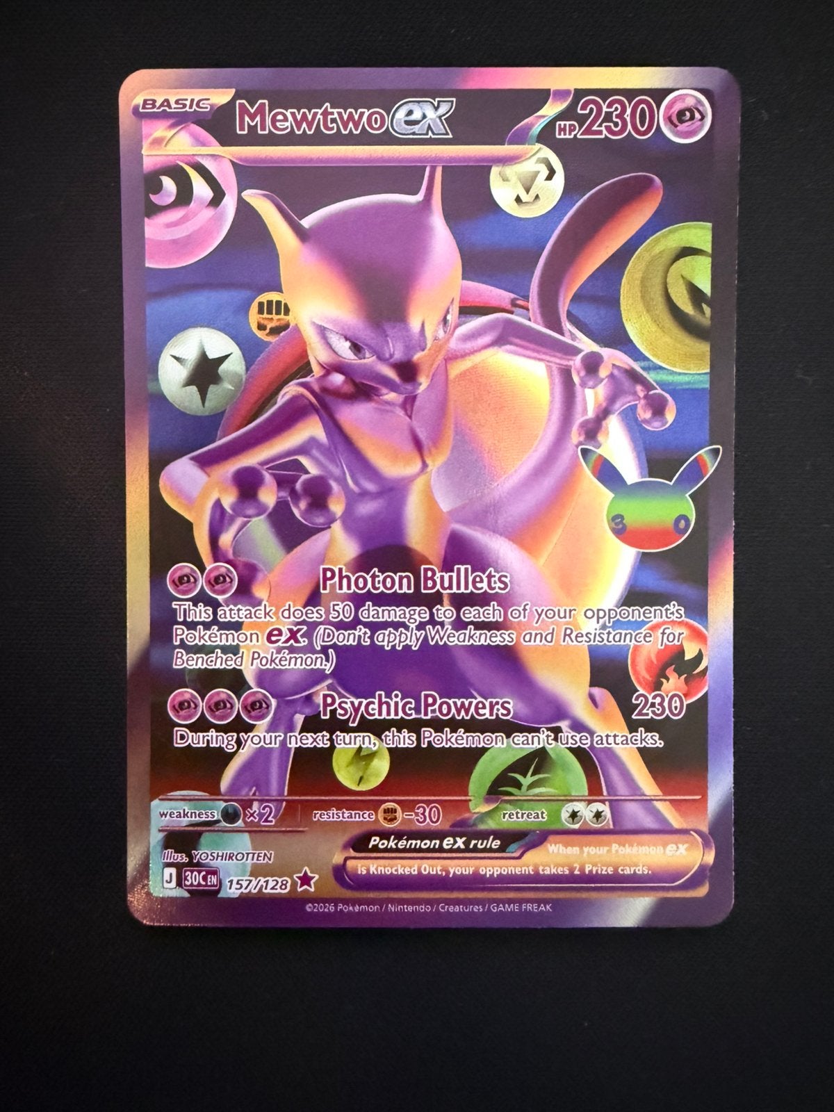 Mewtwo ex (30C 157), Ophalen, Nieuw, Losse kaart