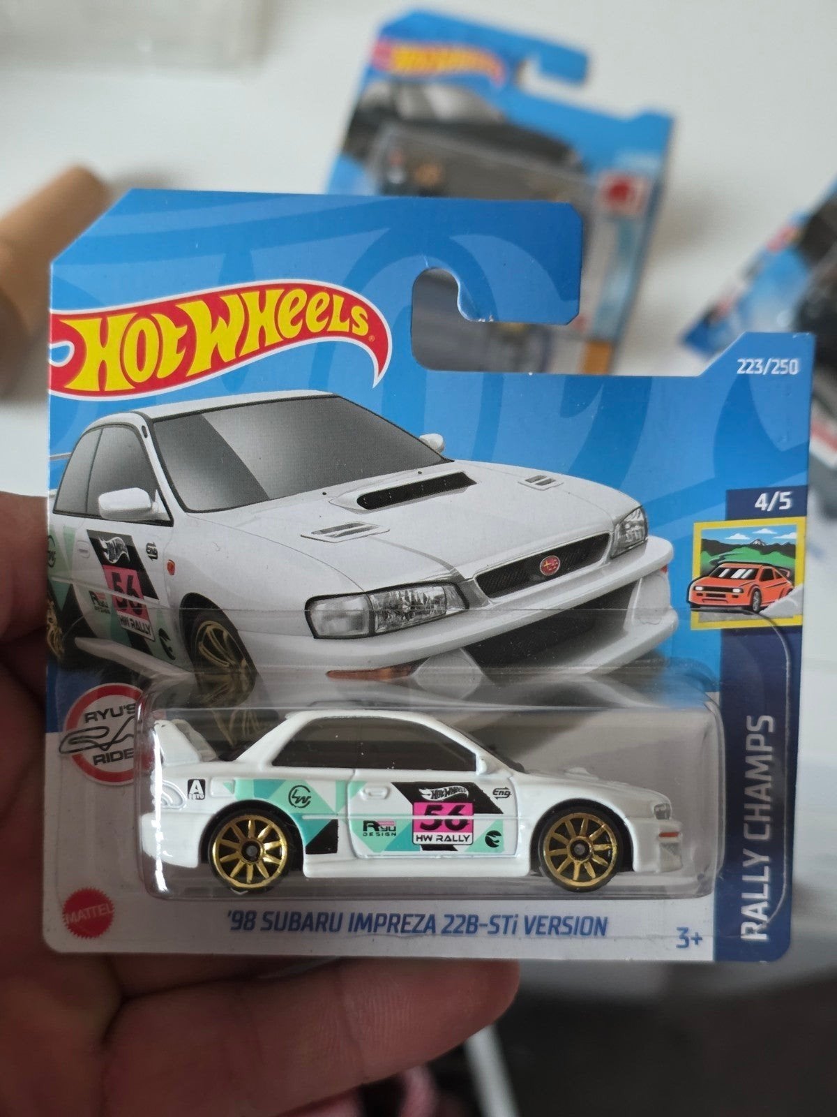 Hot Wheels '98 Subaru Impreza 22B-STI Version TH treasure, Ophalen of Verzenden, Nieuw, Auto