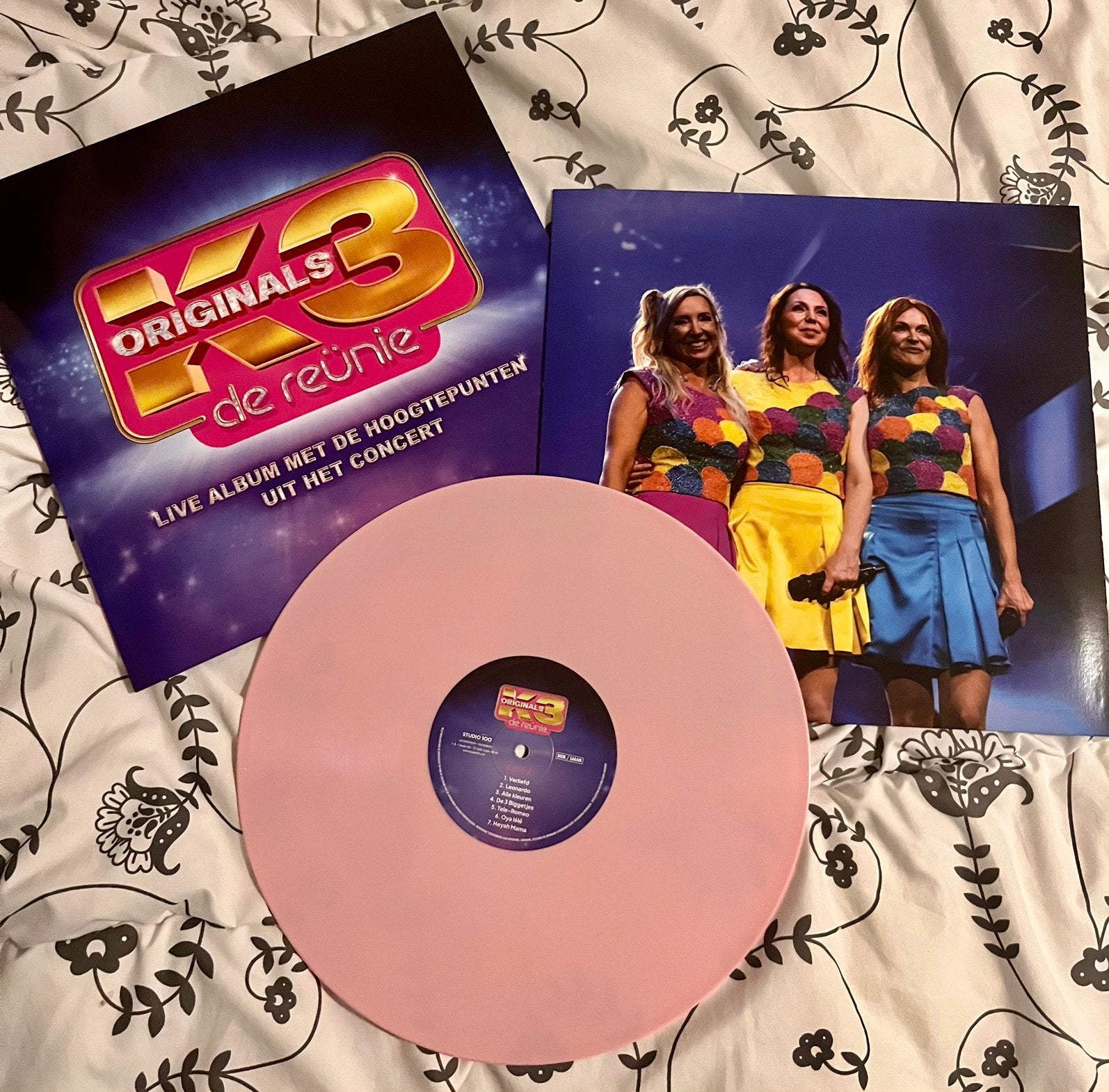 K3 originals de reünie live album roze LP - Nieuw, LP, Pop, Ophalen of Verzenden, 12 inch