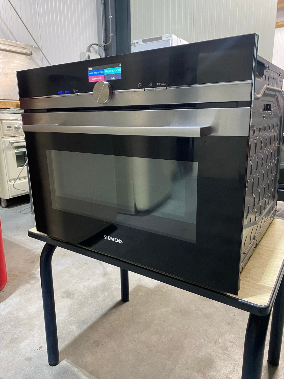 Siemens Inbouw Combi-oven - in hoede staat, 45 tot 50 cm, Bella, Hete lucht, Siemens