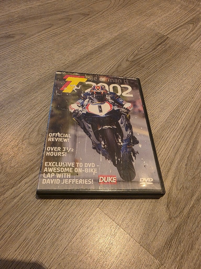Isle of Man TT 2002 Official Review DVD David Jefferies, Verzenden, Inclusief doosje, Auto- en motorsport, Gebruikt
