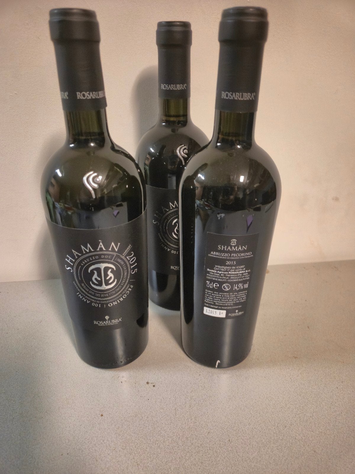 Rosarubra Shaman Abruzzo Pecorino 2015 Witte Wijn, Ophalen of Verzenden