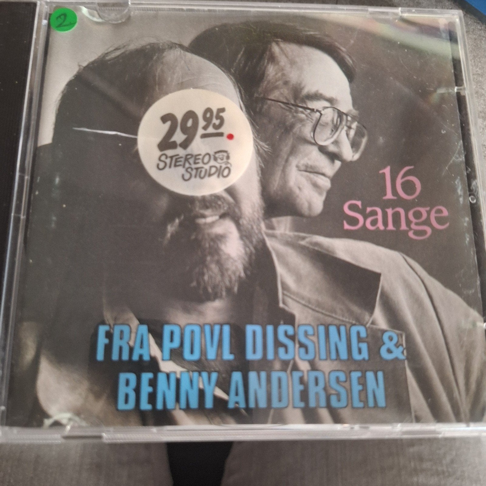 Poul Dissing & Benny Andersen - 16 Sange CD, Ophalen of Verzenden, Gebruikt, Verzamelalbum