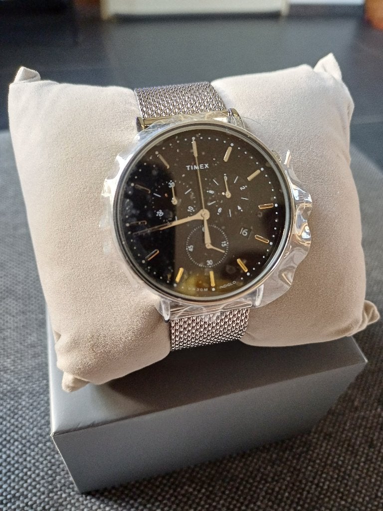 Timex herenhorloge NIEUW!, Overige merken, Staal, Staal, Polshorloge