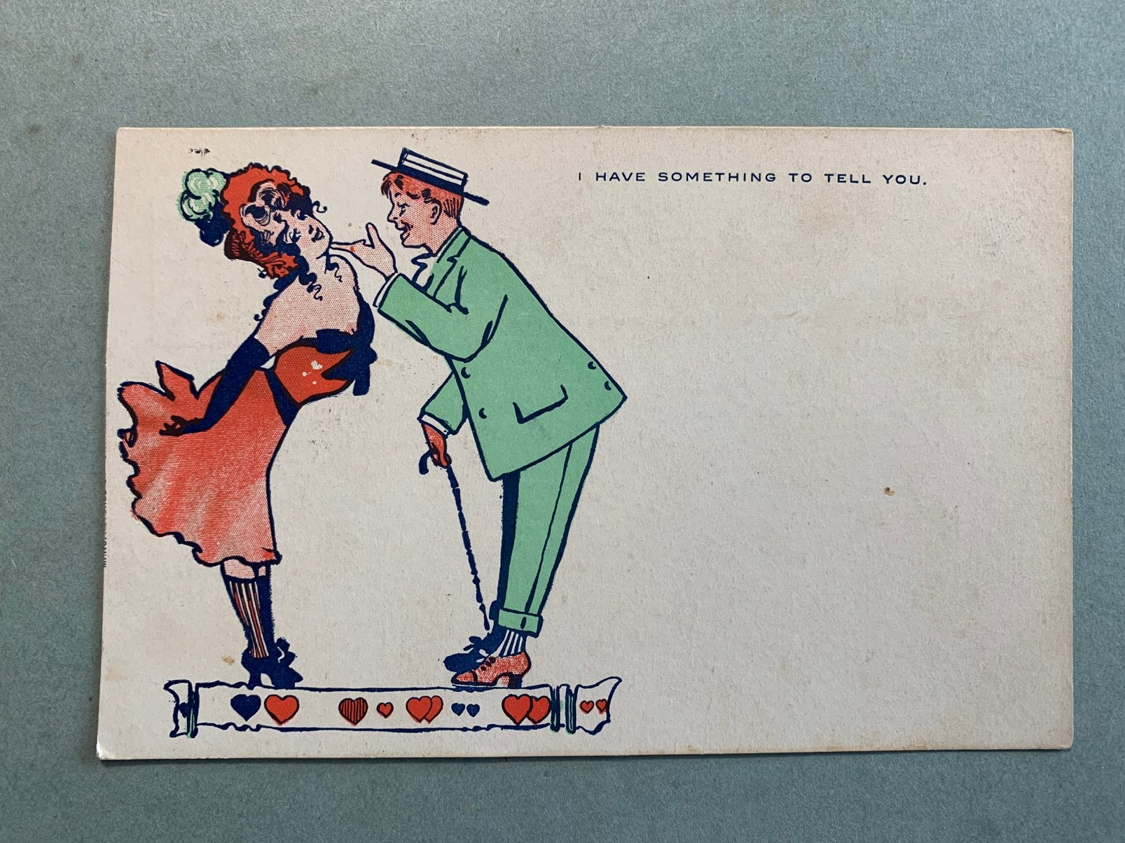 1906 I have something to tell you, Ophalen of Verzenden, Voor 1920, Gelopen, Overige thema's
