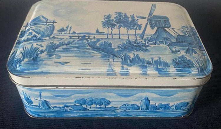 Rechthoekig blik van Patria Amsterdam met afbeeldingen., Ophalen of Verzenden, Gebruikt, Overige, Overige merken